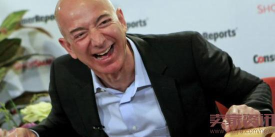 亚马逊CEO超巴菲特，成美国第二富豪