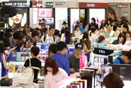 中国年轻人成韩国免税店主要顾客