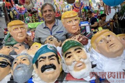 特朗普面具成今年巴西狂欢节新宠